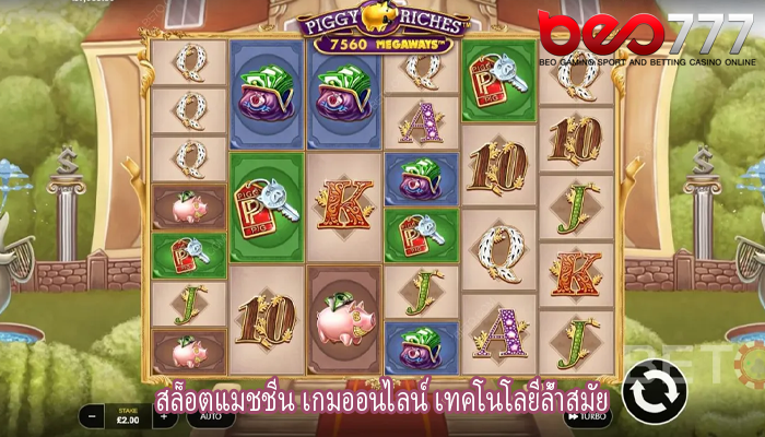 สล็อตแมชชีน เกมออนไลน์ เทคโนโลยีล้ำสมัย